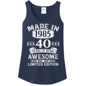 Made In 1985 40 Years Old Gifts 40th Birthday Gift Ladies Essential Tank