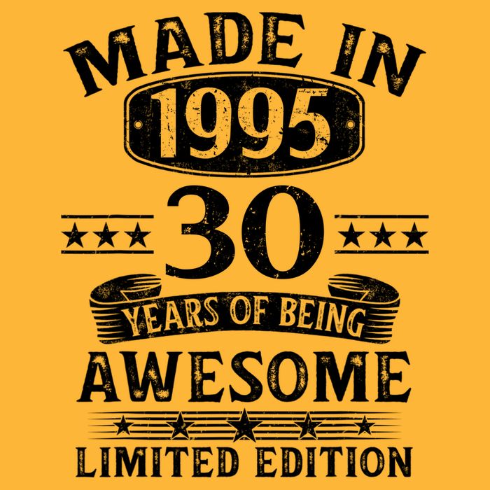 Made In 1995 30 Years Old Gifts 30th Birthday Gift Polo
