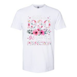 Made In 1930 Floral 93 Year Old 93th Birthday Gifts Women Softstyle CVC T-Shirt