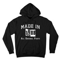 Made In 1988 Funny Anniversary Gift Hoodie