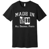 Made In 1988 Funny Anniversary Gift Premium T-Shirt