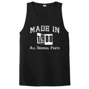 Made In 1988 Funny Anniversary Gift PosiCharge Competitor Tank