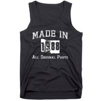 Made In 1988 Funny Anniversary Gift Tank Top