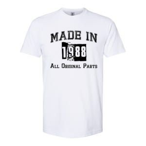 Made In 1988 Funny Anniversary Gift Softstyle CVC T-Shirt