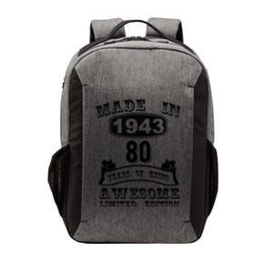 Made In 1943 80 Years Old Gifts 80th Birthday Gift For M.e Vector Backpack