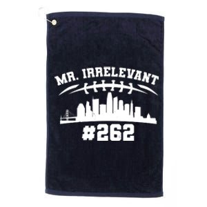 Mr. Irrelevant #262 San Francisco Football Platinum Collection Golf Towel