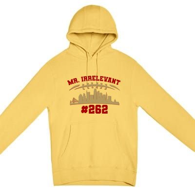 Mr. Irrelevant #262 San Francisco Football Team Colors Premium Pullover Hoodie