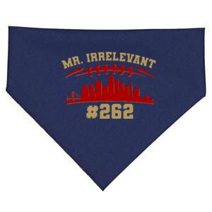 Mr. Irrelevant #262 San Francisco Football Team Colors USA-Made Doggie Bandana