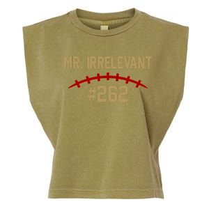 Mr. Irrelevant #262 San Francisco Football Fan Garment-Dyed Women's Muscle Tee