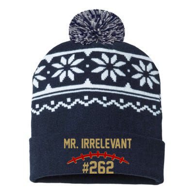 Mr. Irrelevant #262 San Francisco Football Fan USA-Made Snowflake Beanie