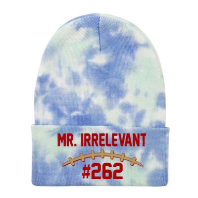 Mr. Irrelevant #262 San Francisco Football Fan Tie Dye 12in Knit Beanie