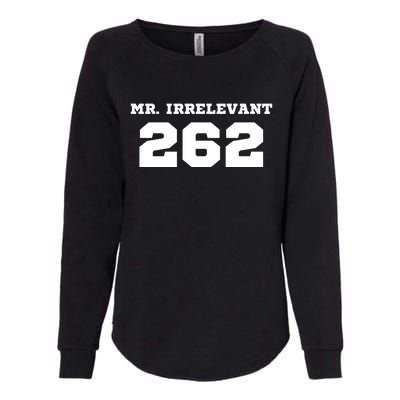 Mr Irrelevant 262 Purdy San Francisco Football Womens California Wash Sweatshirt