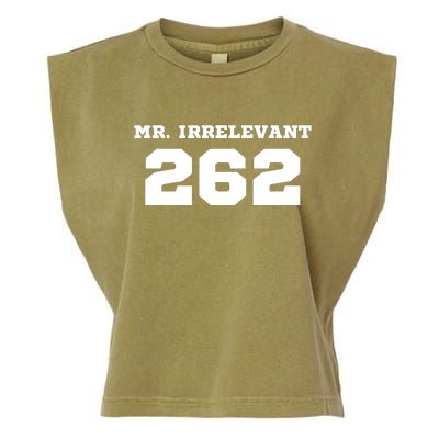 Mr Irrelevant 262 Purdy San Francisco Football Garment-Dyed Women's Muscle Tee