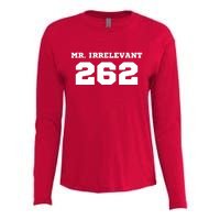 Mr Irrelevant 262 Purdy San Francisco Football Womens Cotton Relaxed Long Sleeve T-Shirt