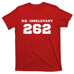 Mr Irrelevant 262 Purdy San Francisco Football T-Shirt