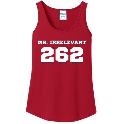 Mr Irrelevant 262 Purdy San Francisco Football Ladies Essential Tank