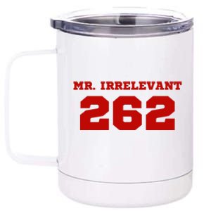 Mr Irrelevant 262 Purdy San Francisco Football 12 oz Stainless Steel Tumbler Cup