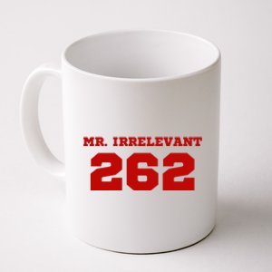 Mr Irrelevant 262 Purdy San Francisco Football Coffee Mug