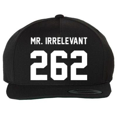 Mr. Irrelevant 262 San Francisco Wool Snapback Cap