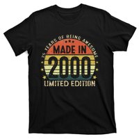 Made In 2000 Limited Edition 25th Birthday 25 Year Old Gifts T-Shirt