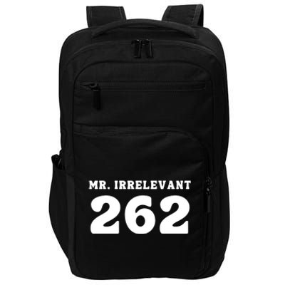 Mr Irrelevant 262 Purdy San Francisco Football Impact Tech Backpack