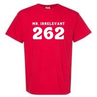 Mr Irrelevant 262 Purdy San Francisco Football Garment-Dyed Heavyweight T-Shirt