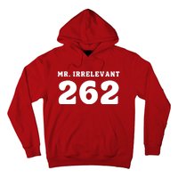 Mr Irrelevant 262 Purdy San Francisco Football Hoodie