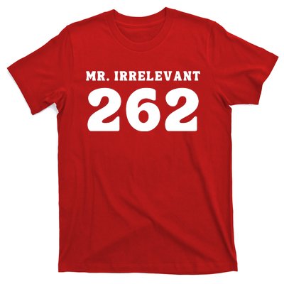 Mr Irrelevant 262 Purdy San Francisco Football T-Shirt