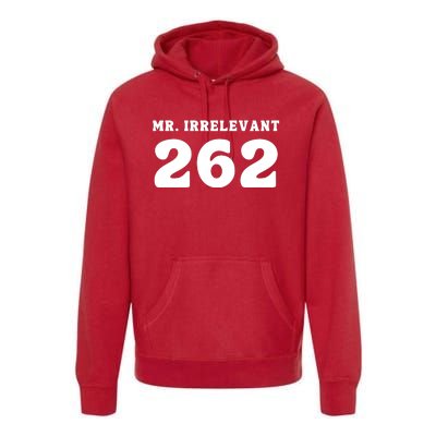 Mr Irrelevant 262 Purdy San Francisco Football Premium Hoodie