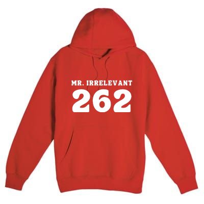 Mr Irrelevant 262 Purdy San Francisco Football Premium Pullover Hoodie