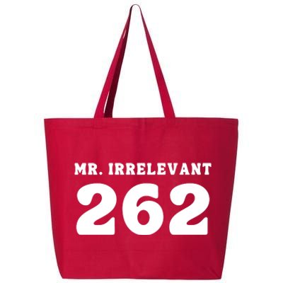 Mr Irrelevant 262 Purdy San Francisco Football 25L Jumbo Tote