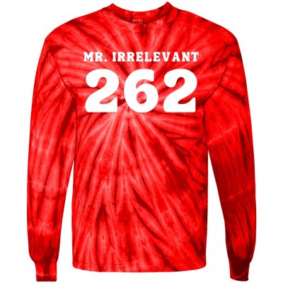 Mr Irrelevant 262 Purdy San Francisco Football Tie-Dye Long Sleeve Shirt