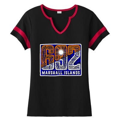 Marshall Islands 692 Ladies Halftime Notch Neck Tee