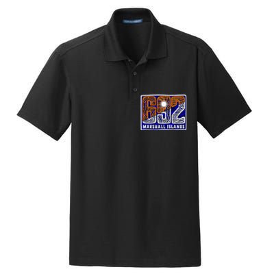 Marshall Islands 692 Dry Zone Grid Polo