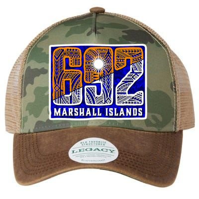 Marshall Islands 692 Legacy Tie Dye Trucker Hat