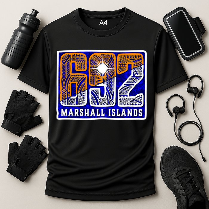 Marshall Islands 692 Cooling Performance Crew T-Shirt