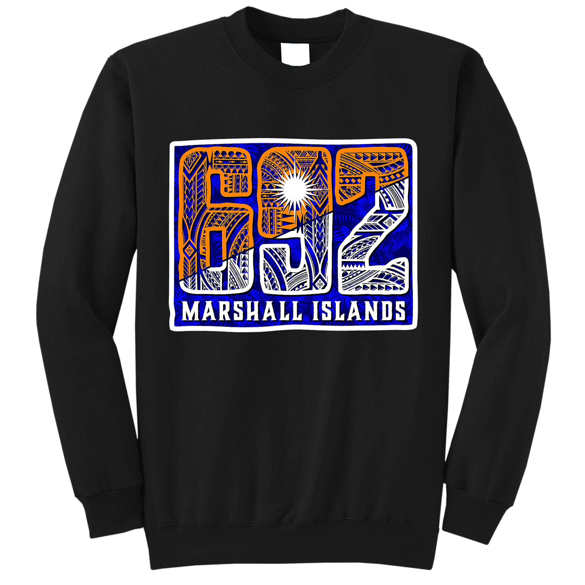 Marshall Islands 692 Tall Sweatshirt
