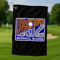 Marshall Islands 692 Golf Towel