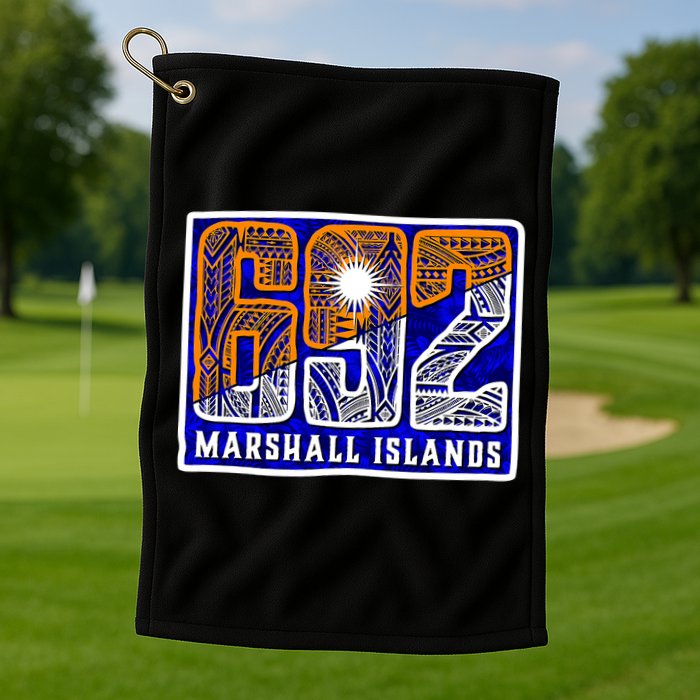 Marshall Islands 692 Golf Towel