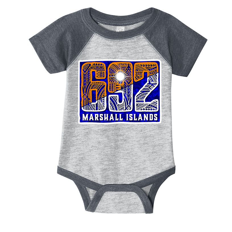 Marshall Islands 692 Infant Baby Jersey Bodysuit