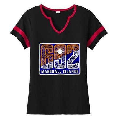 Marshall Islands 692 Ladies Halftime Notch Neck Tee