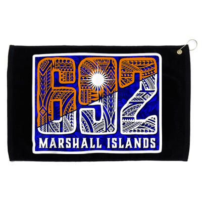 Marshall Islands 692 Grommeted Golf Towel