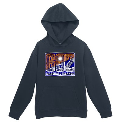 Marshall Islands 692 Urban Pullover Hoodie