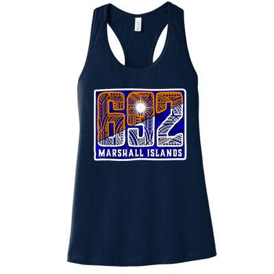 Marshall Islands 692 Women's Racerback Tank