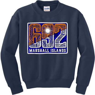 Marshall Islands 692 Kids Sweatshirt