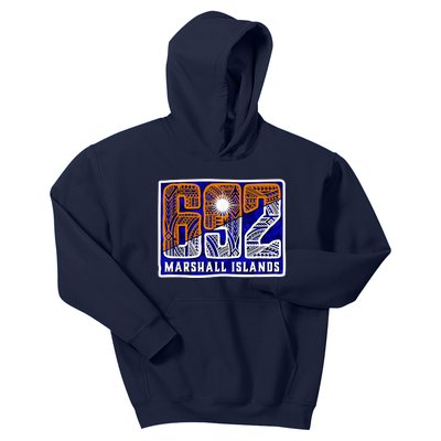 Marshall Islands 692 Kids Hoodie