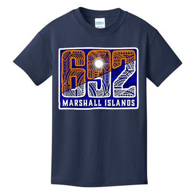 Marshall Islands 692 Kids T-Shirt