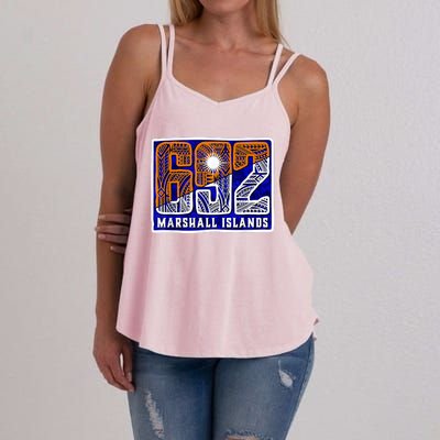 Marshall Islands 692 Women's Strappy Tank