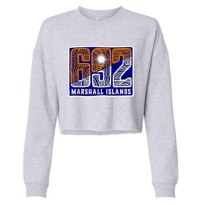 Marshall Islands 692 Cropped Pullover Crew