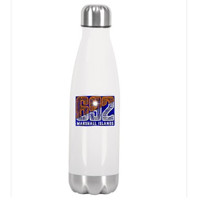 Marshall Islands 692 Stainless Steel Insulated Water Bottle